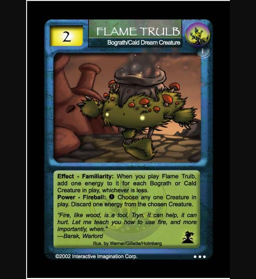Flame Trulb - Bograth - Foil